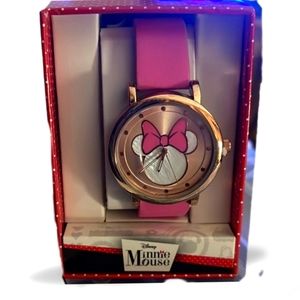 [NWT] Girls Pink Disney Mini Mouse Watch